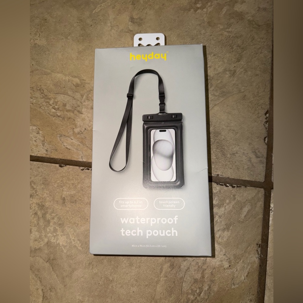 Heyday, waterproof cell phone holder on a lanyard